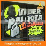 Cheap Die Cut Vinyl Store Window Advertising Sign thumbnail-1