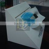 2016 New Design Custom White Acrylic Display Box With Mask Display Stand thumbnail-2