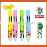 Multicolor Pen With Rope Catoon Printting Ball Pen for Children thumbnail-1