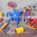 Inflatable Amusement Park Interactive Games Fun City Octopus 6 Set in 1 thumbnail-1
