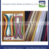 Colorful Craft Paper Quilling Strips for handcraft