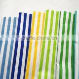 Cotton stripe print fabric