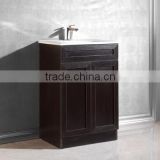small cheap new fashional solid wood chinese bathroom vanity