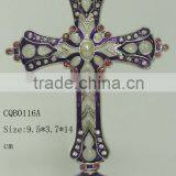 Jewelled Christ Metal Cross