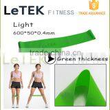 Best Resistance Bands - 4 Loop Fitness Bands Set - Exercise Resistance Loop Bands - Exercise Bands For Legs And Arms - Physical Quality Choice thumbnail-4