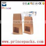 Kraft Paper Bag for Food With Zip Lock From China Manufacutre thumbnail-2