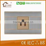 Hot Sale Stainless Steel 1gang 2 Way Wall Switch for Home thumbnail-5