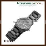 Two Colors Wood Wrist Wooden Watch With Calendar for Lady and Gentalman thumbnail-4