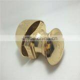 Oem Factory Die Casting Metal Zinc Alloy Wine Cap Gold Plating , Gold Plated Decorative Metal Cap thumbnail-2