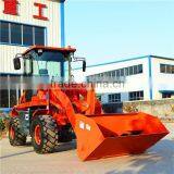 1.8 Tons Wheel Loader With 4 Cycle Diesel Engine for Sale