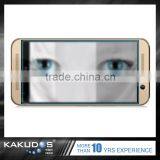 High-End Clear Gold 3d Full Cover Tempered Glass Screen Protector for HTC One M9 thumbnail-3