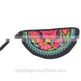 Chinese Traditional Wallet&purse Cheap Embroidery Wallet Semi Shape thumbnail-2