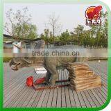 Amusement Park Walking Animatronic Dinosaur Electric Rides thumbnail-1
