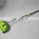 360 Rotating Hand-propelled Floor Sweeper Manual Cleaner thumbnail-1