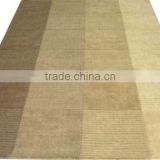 Hand Loom cut loop hand woven 100% wool carpet