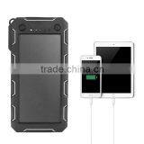 2016 New Patent Solar Energy Power Bank Waterproof 12000mah thumbnail-3