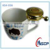 With a Metal Clock Using Glass Beer Bar Bell thumbnail-1