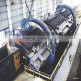 "C" Type Dual Rotary Railcar Dumper With Side Arm Charger for Cement Plant