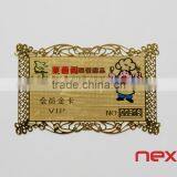 Customized Barcode Printed Loyalty Metal Card thumbnail-2