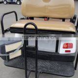 Six Seats Electric Golf Car With Two Rear Facing Flip-flop Seats thumbnail-4