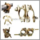 Scaffolding rotating unions and couplings scaffold fastening