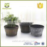 2015 High Quality New Design Decorative Unfinished Wooden Flower Pot thumbnail-2