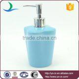 YSb40160-02 4 Pcs Unique Shape Ceramic Bathroom Set Blue,bathroom Set thumbnail-2