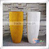 Fiberglass Modern Floor Vase Large Flower Pot thumbnail-1