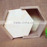 Eco-friendly Handmade Custom Candy Storage Small Wooden Barrel Decoration With Slid Lid thumbnail-2