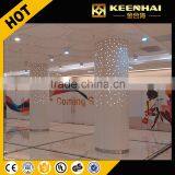 Interior Circular Metal Pillar Cladding Cover