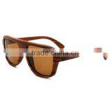 Cheap Wholesale Sapele Wood Sunglasses Handcrafted Full Frame Eyewear Quick Delivery Wooden Eyewear thumbnail-2