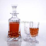 High Quality Wine Decanter and Whisky Cup Set , New Arrival Wine Glass Bottle thumbnail-1