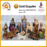 18 Inch Religious Gift Polyresin Figurine Christmas Nativity Set thumbnail-1