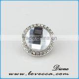 18mm Crystal Snap Button Charm thumbnail-3