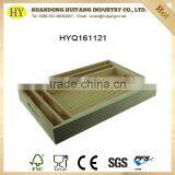 2016 New Custom Unfinished Wood Tray Wooden Serving Tray Wholesale thumbnail-1