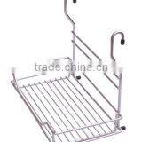 Single Tier Bath Shelf Cantilever Bath Shelf & Laundry Rack thumbnail-1