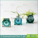 Natural Solid Wooden Shadow Box With Agate Stone thumbnail-4