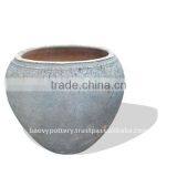 Vietnam Old Stone Outdoor Planter, Outdoor Pottery thumbnail-1