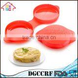 NBRSC Silicone Microwave Omelet Maker Burger Press thumbnail-1
