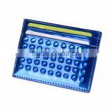 Gift Rivet pu Leather/genuine Leather Credit / Name Card Holder for Business thumbnail-2