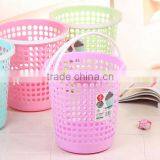 Kitchen Houseware Plastic Garbage Bin With Handle /rubbish Bin/Waste Bin for Room/office/home thumbnail-2