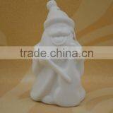 High White Porcelain Christmas Decoration With LED Light for Wholesale thumbnail-1