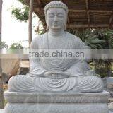 China Factory Custom Outdoor Fengshui Marble Granite Buddha Statues for Sale