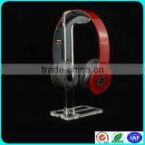 Gaming Headset Headphones Rack,Transparent Acrylic Headsets Holder Stand,Crystal Earphones Stand for PC thumbnail-4