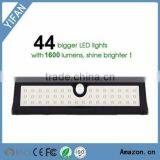 2017 New Design Cheap Price Solar Charge 44LED Light With Sensor Controller thumbnail-5