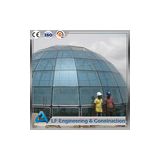 Exquisite Surface Steel Design Dome Glass Roof