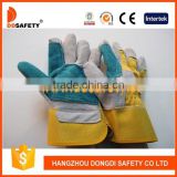DDSAFETY Cow Split Leather Custom Made Work Glove