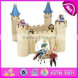 2016 New Fashion Children Wooden Dollhouse Kits for Sale W06A082 thumbnail-2
