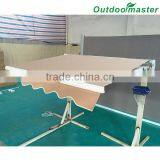 1.6x1.2M Folding Manual Sand Aluminum Awning Window thumbnail-2