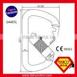 With CE EN362 Certification Steel Classic D Type Quicklock Carabiner thumbnail-4